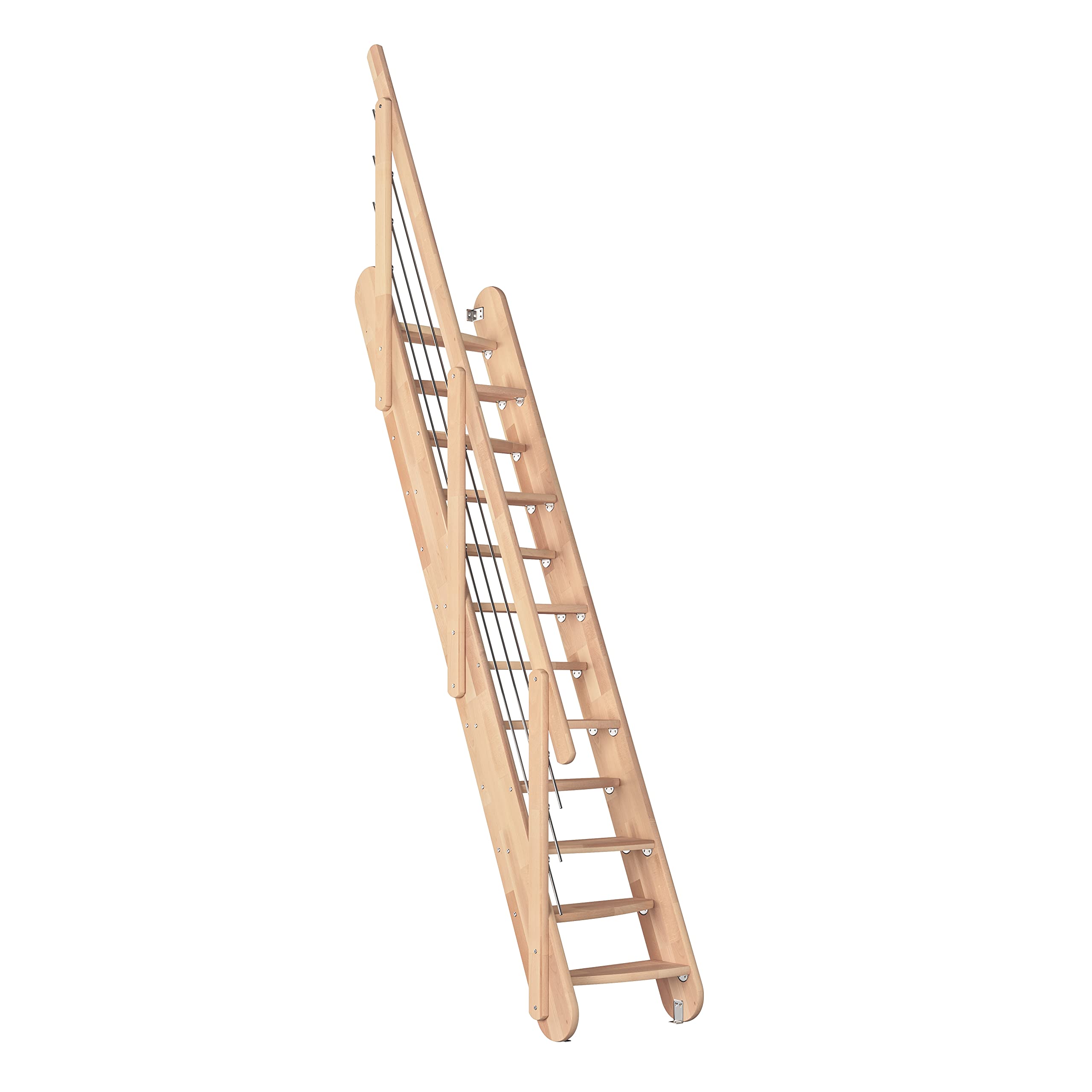 dolle-bern-raumspartreppe-fichte-250-285-cm-unbehandelt image 7