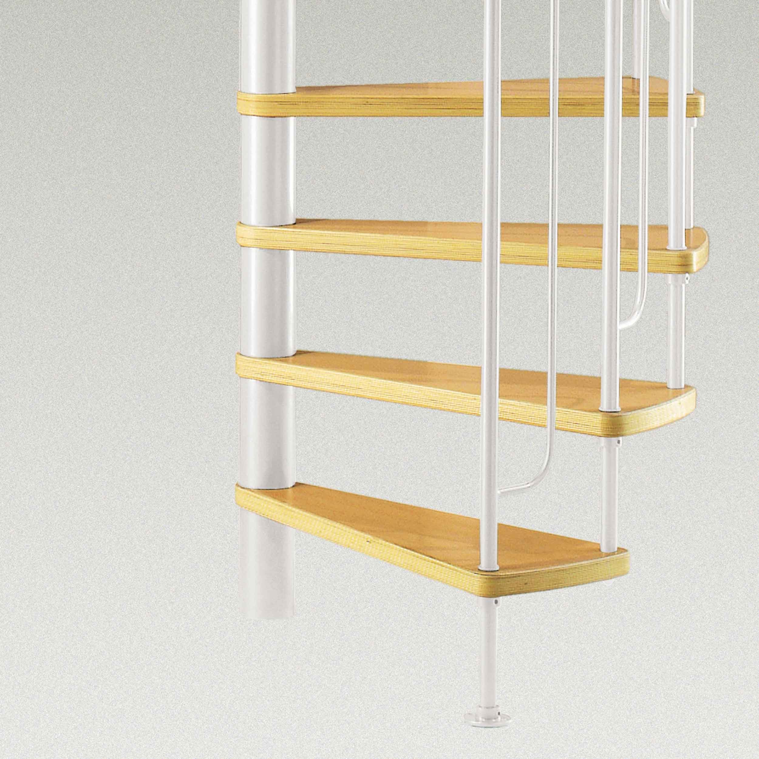 dolle-barcelona-spindeltreppe-wei-buche-138-cm-bausatz image 7