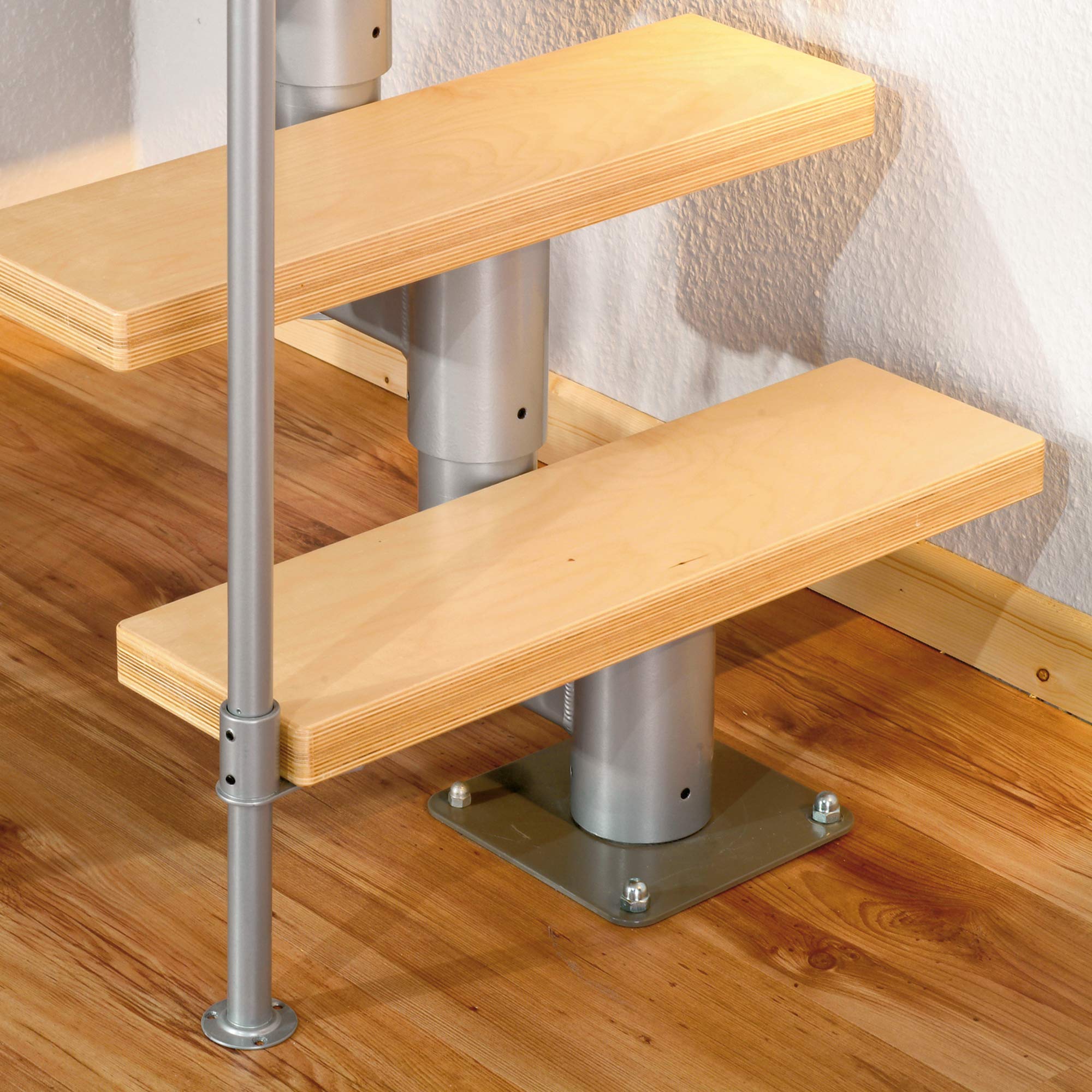 dolle-dublin-raumspartreppe-buche-75-cm-gerade-lackiert image 4