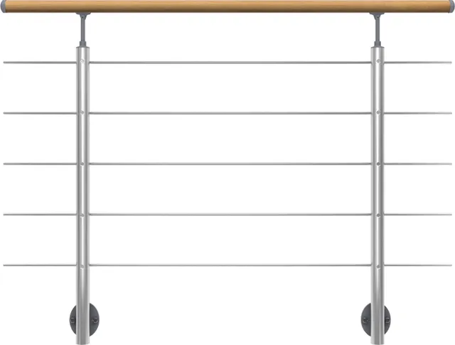 dolle-alu-fix-gel-nder-150-cm-aluminium-eiche-seitlich image 1