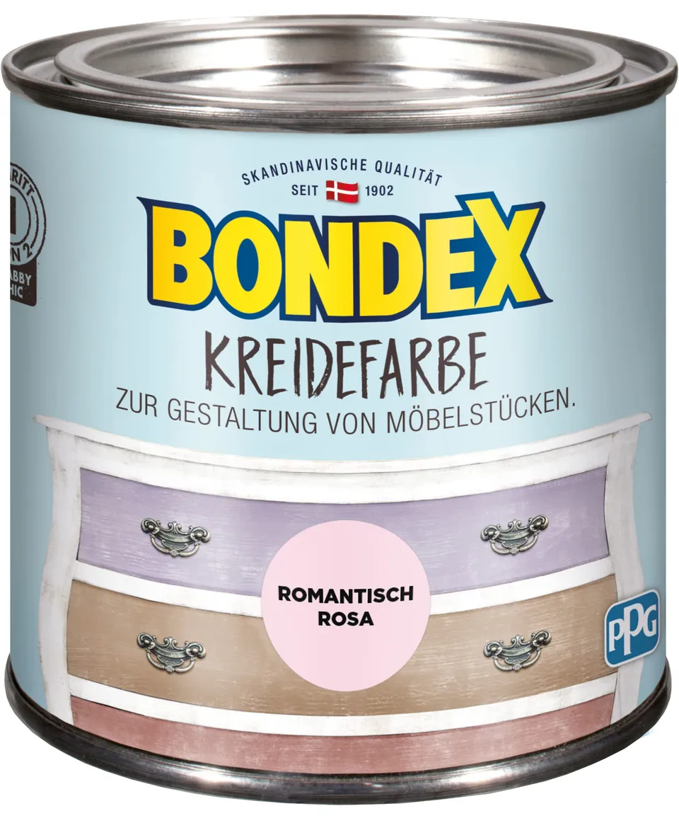 bondex-kreidefarbe-romantisch-rosa-0-5-l-shabby-chic image 1