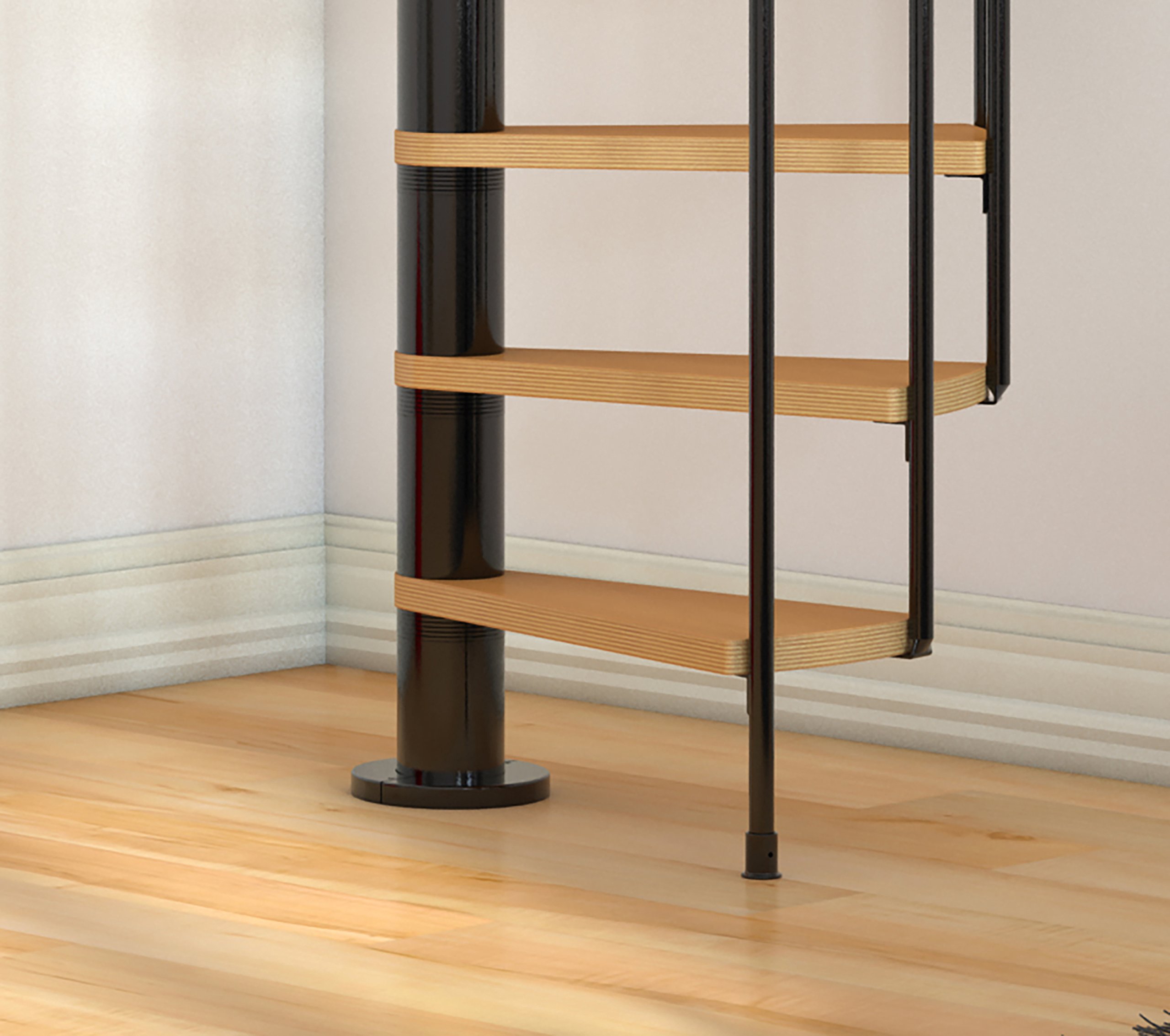 dolle-calgary-spindeltreppe-anthrazit-buche-120-cm-bausatz image 7