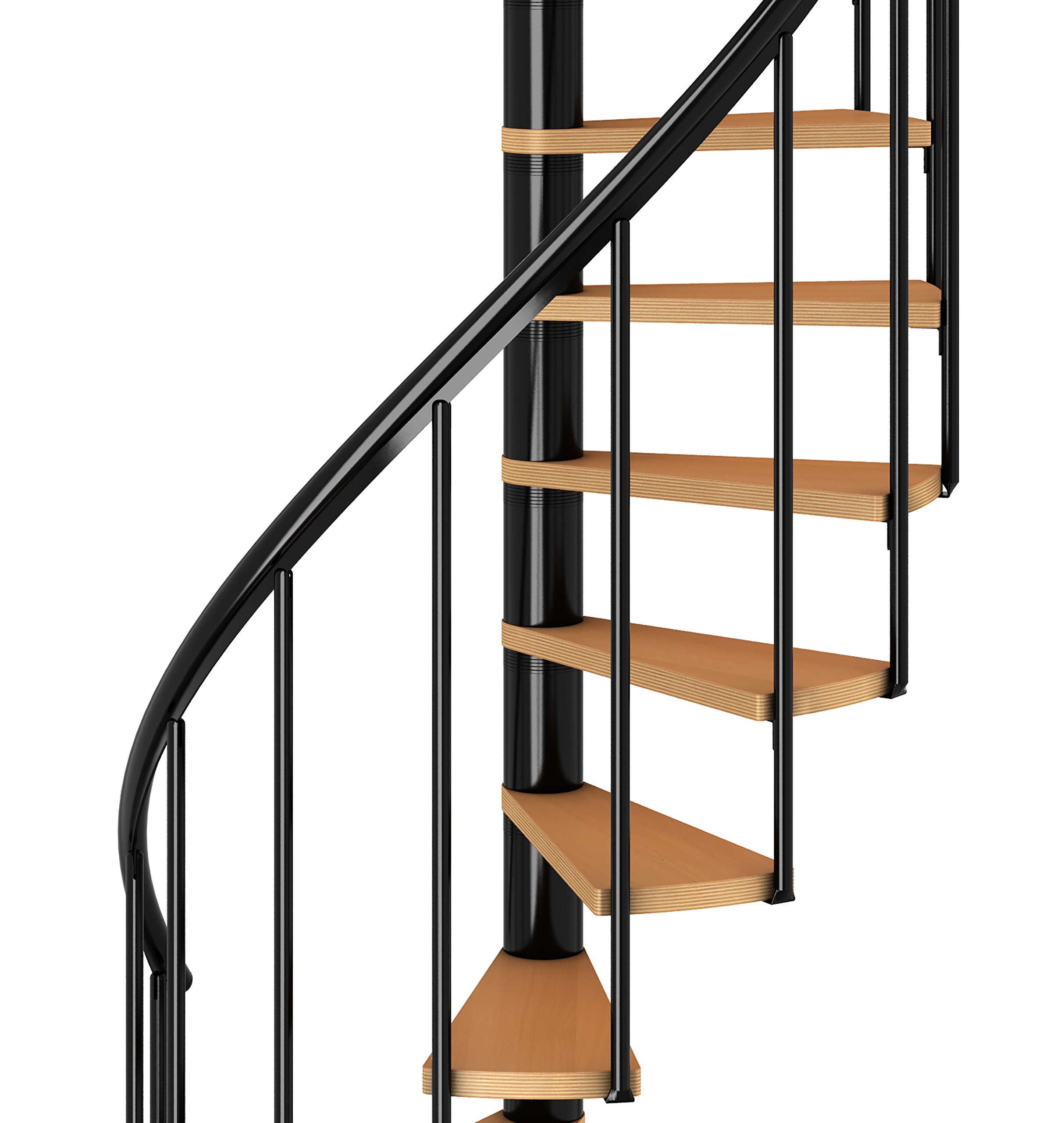 dolle-calgary-spindeltreppe-anthrazit-buche-120-cm-bausatz image 4