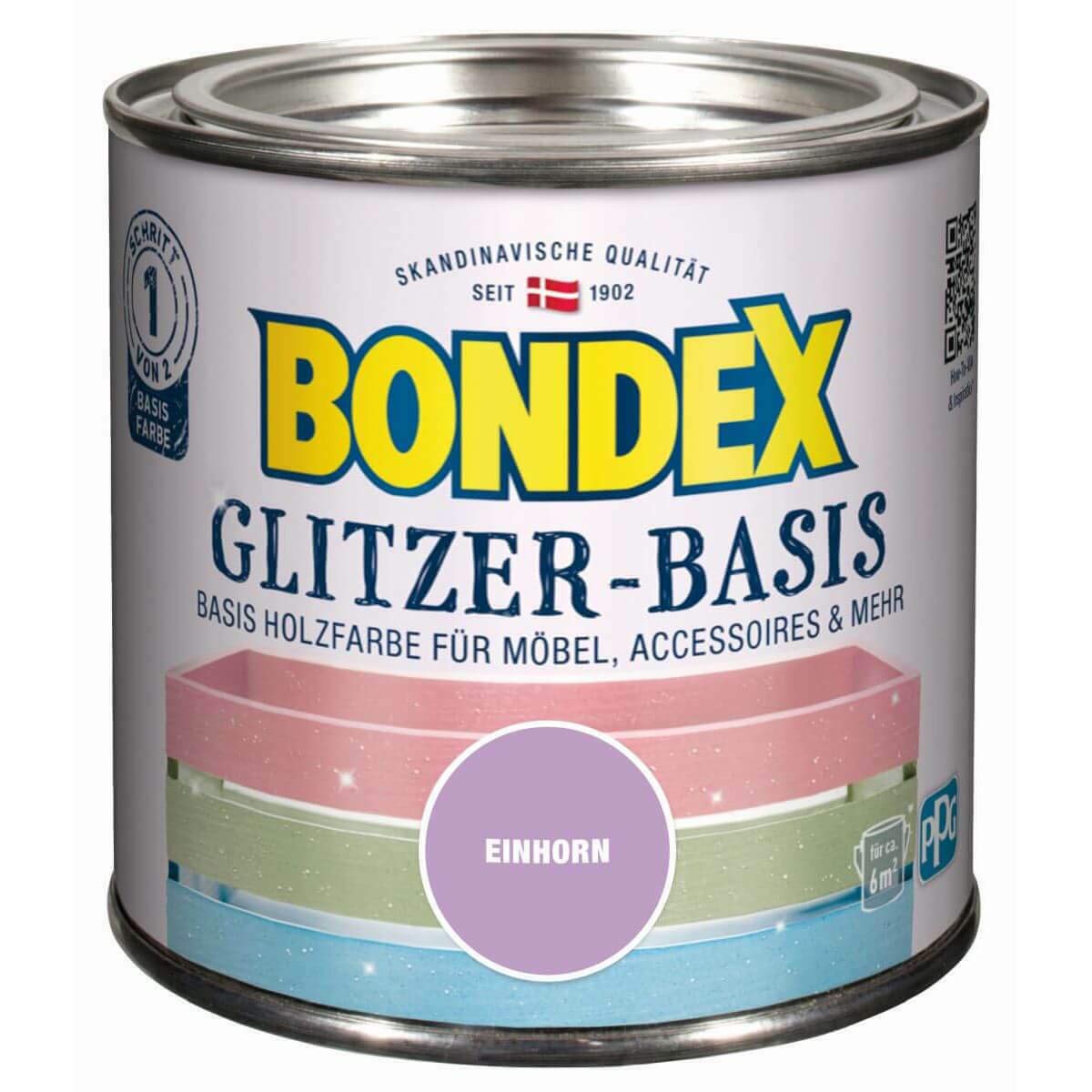 bondex-glitzer-basis-einhorn-0-5-l-glitzerfarbe-f-r-innen image 1