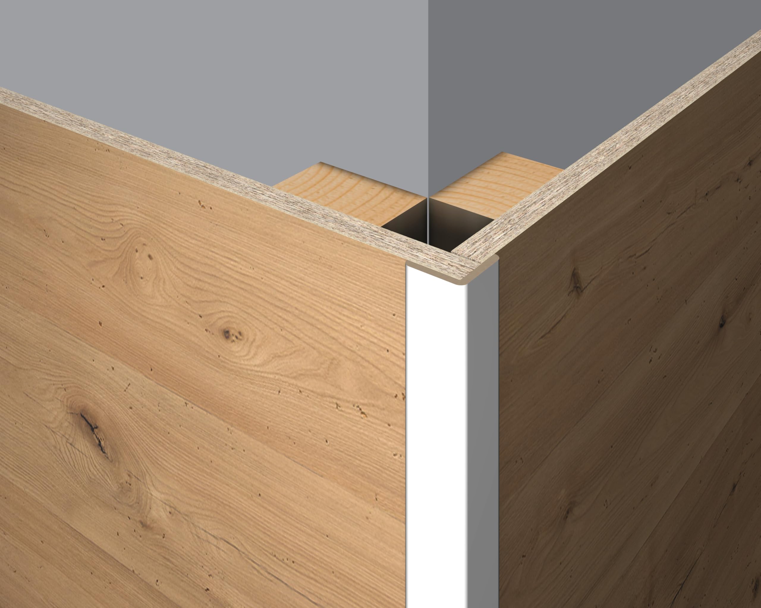 egger-decowall-fl201-faltleiste-wei-2400-x-22-x-22-mm image 1