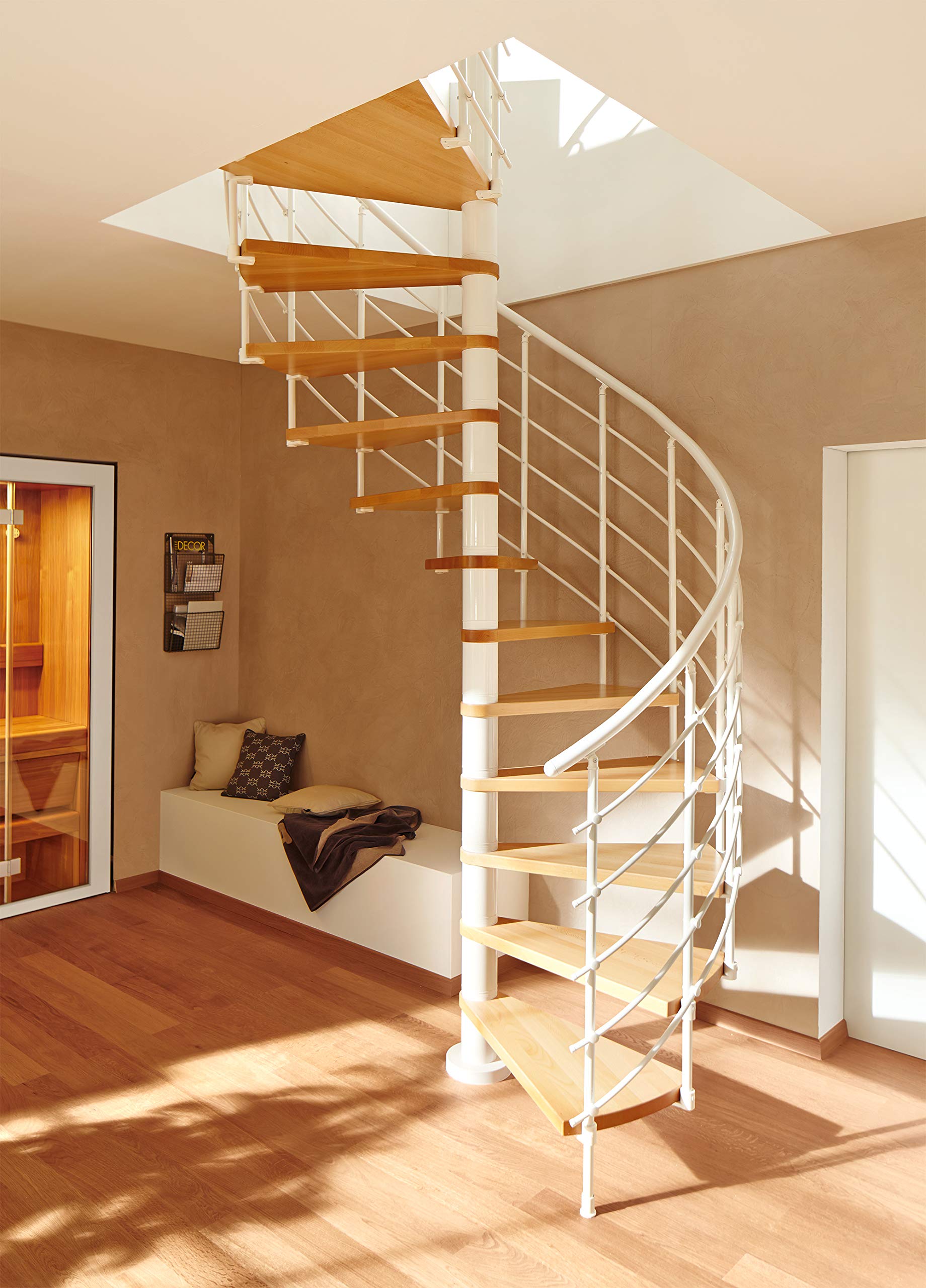 dolle-oslo-spindeltreppe-buche-120cm-273-299cm-wei image 2