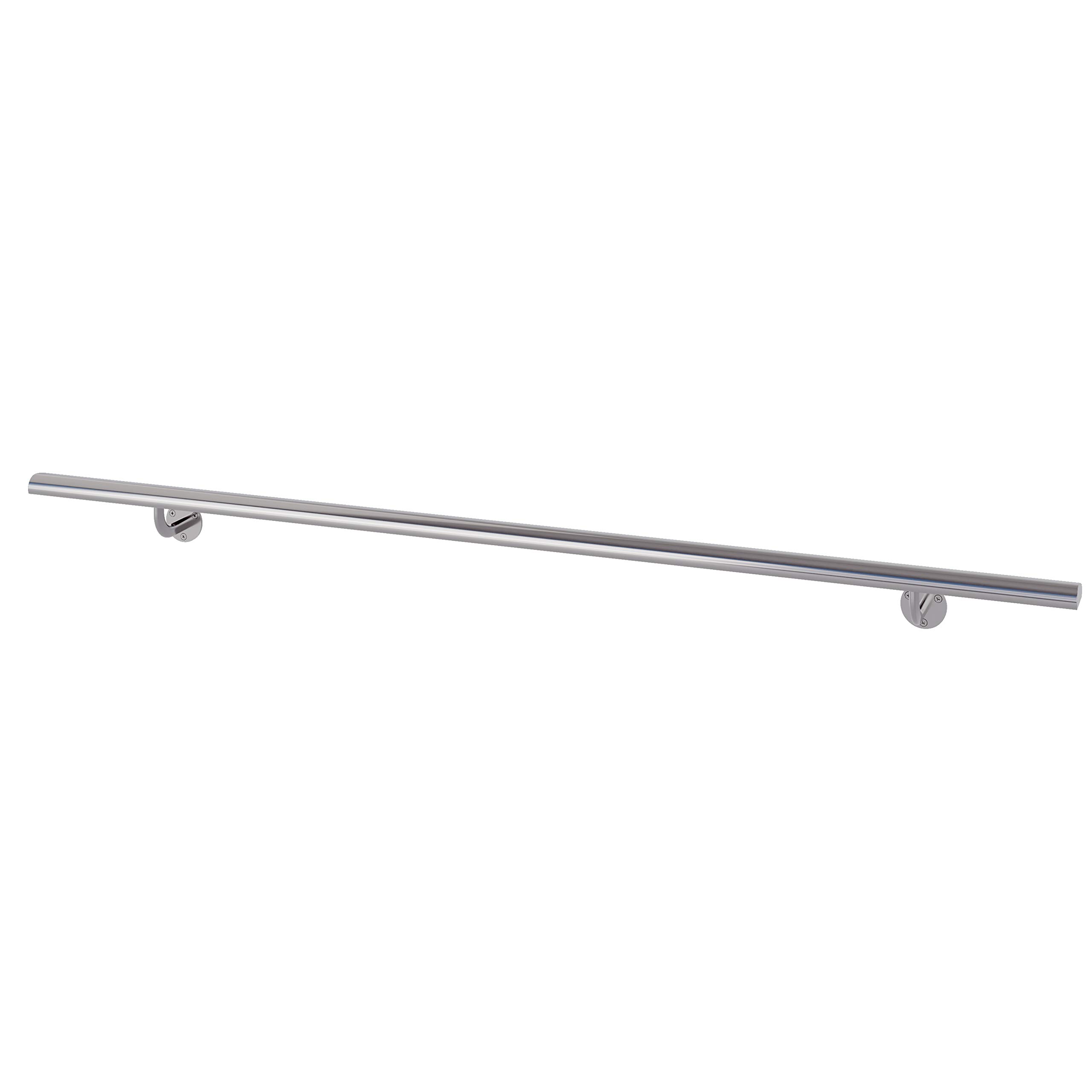 dolle-alu-fix-handlauf-aluminium-150-cm-tropfenform-dark-grey image 1