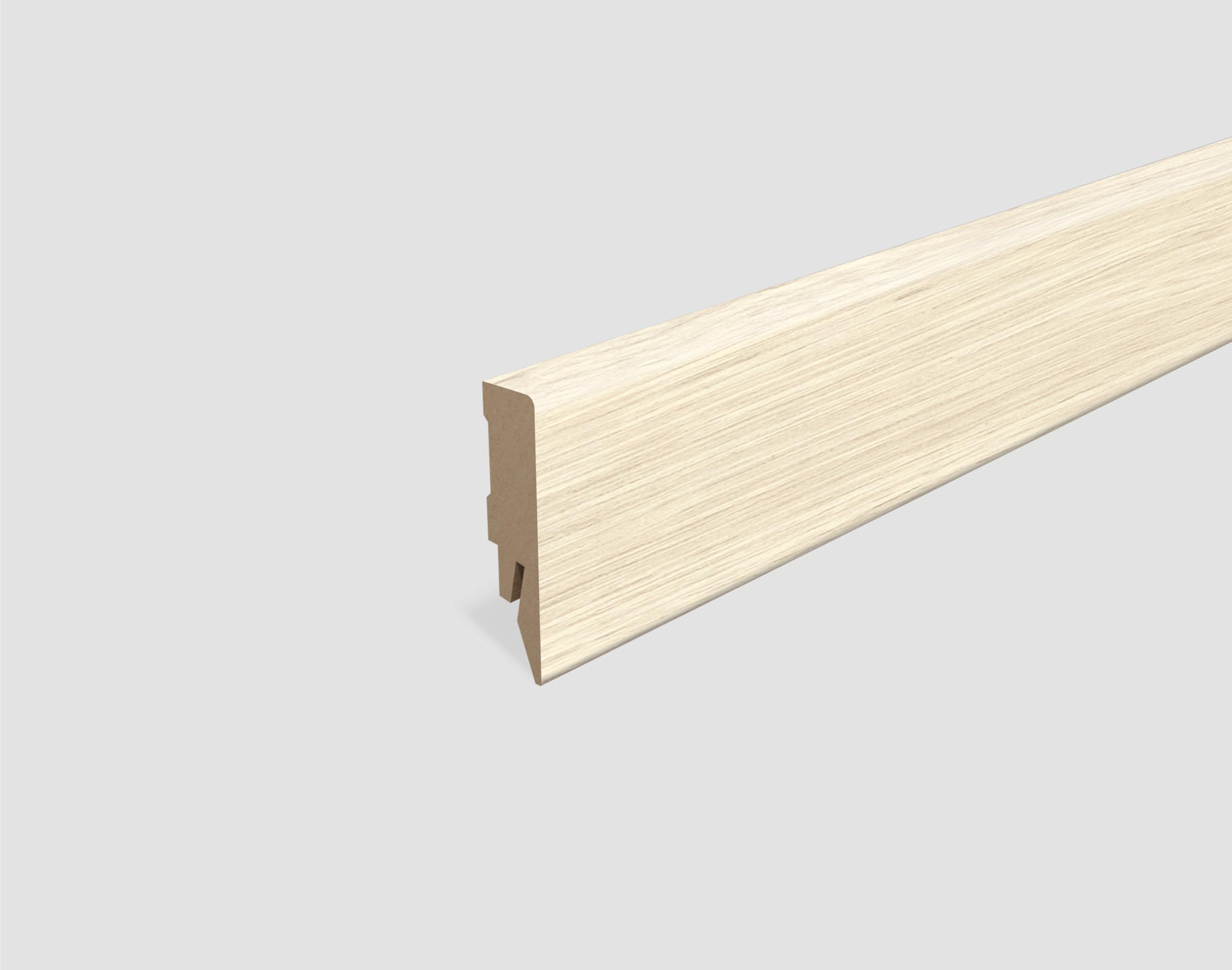 egger-home-l628-sockelleiste-eiche-weiss-2400-mm-mdf image 1