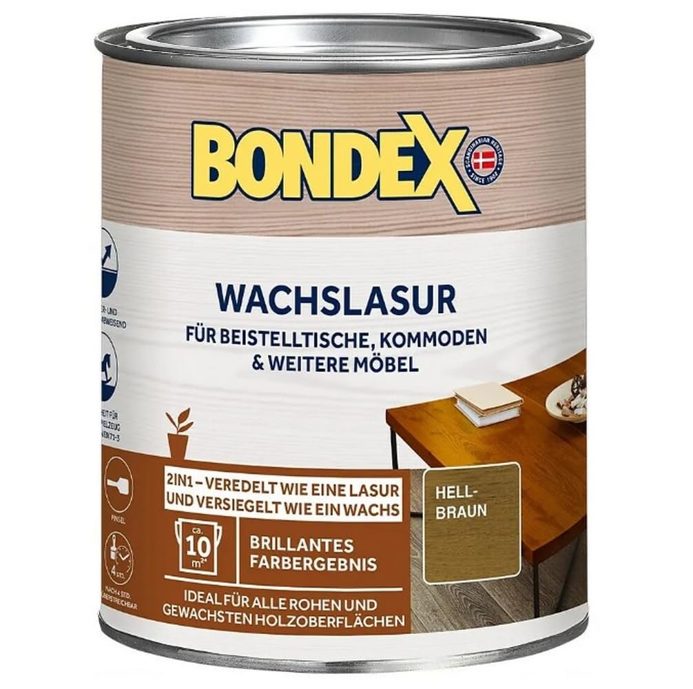 bondex-holzwachs-wachslasur-hellbraun-0-75l image 1