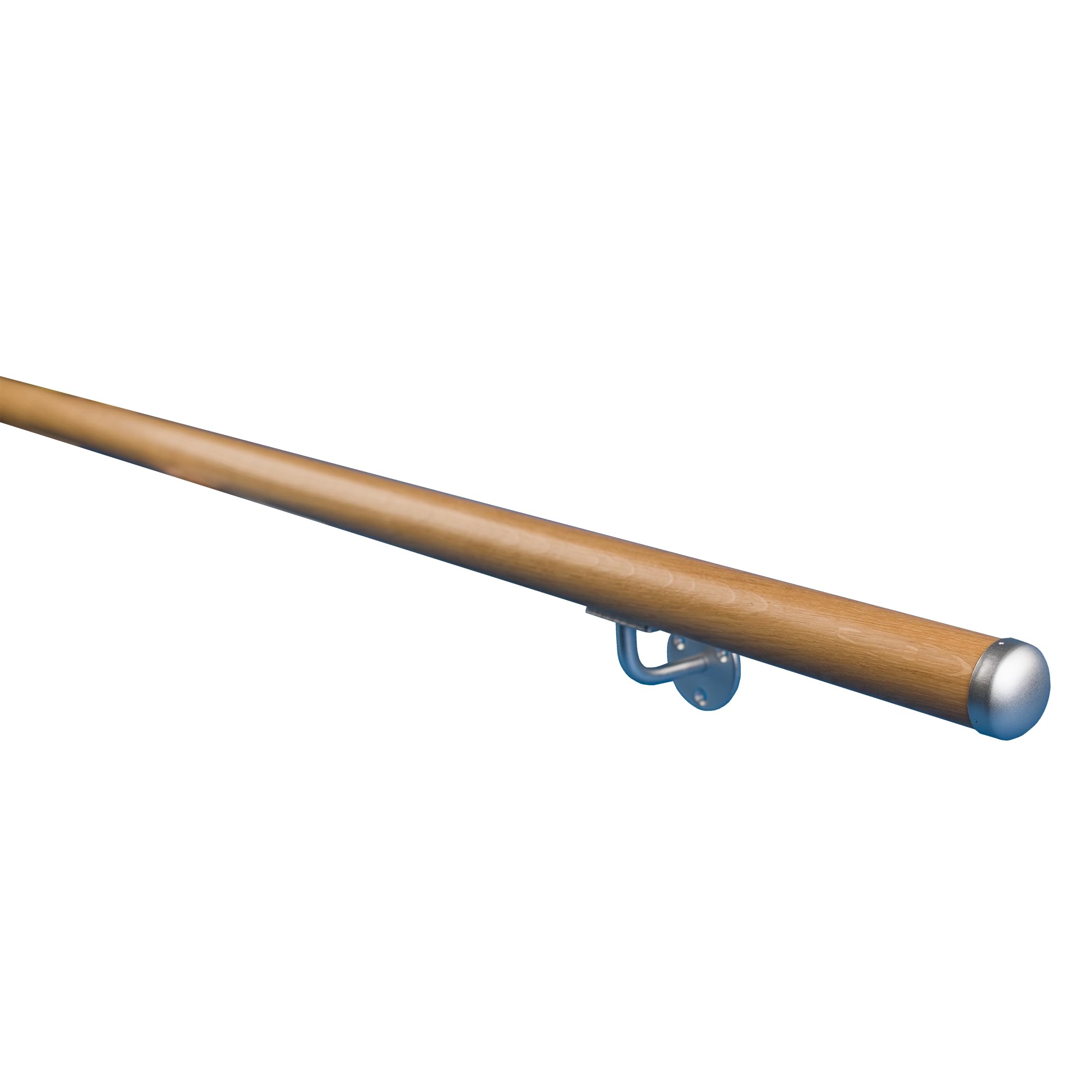 dolle-alu-fix-handlauf-eiche-lackiert-150-cm-holzhandlauf image 4