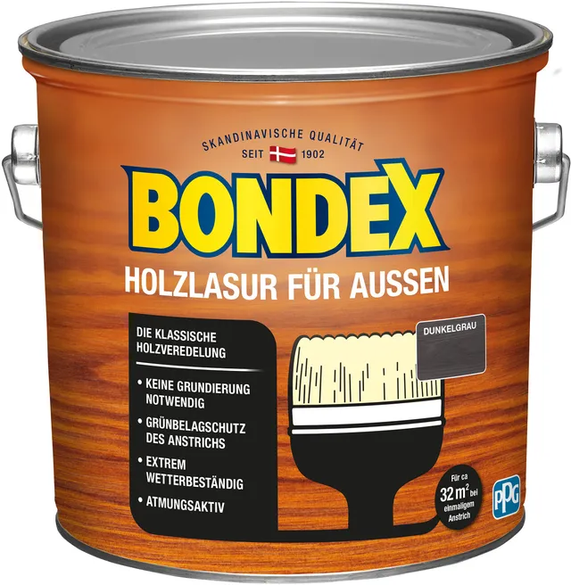 bondex-holzlasur-dunkelgrau-2-5-l-lasur-seidenmatt image 1