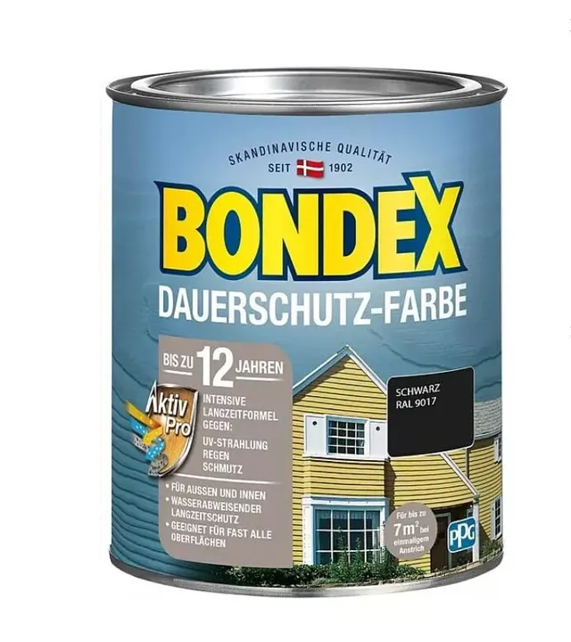 bondex-dauerschutzfarbe-holzfarbe-schwarz-2-5-l-wetterfest image 1