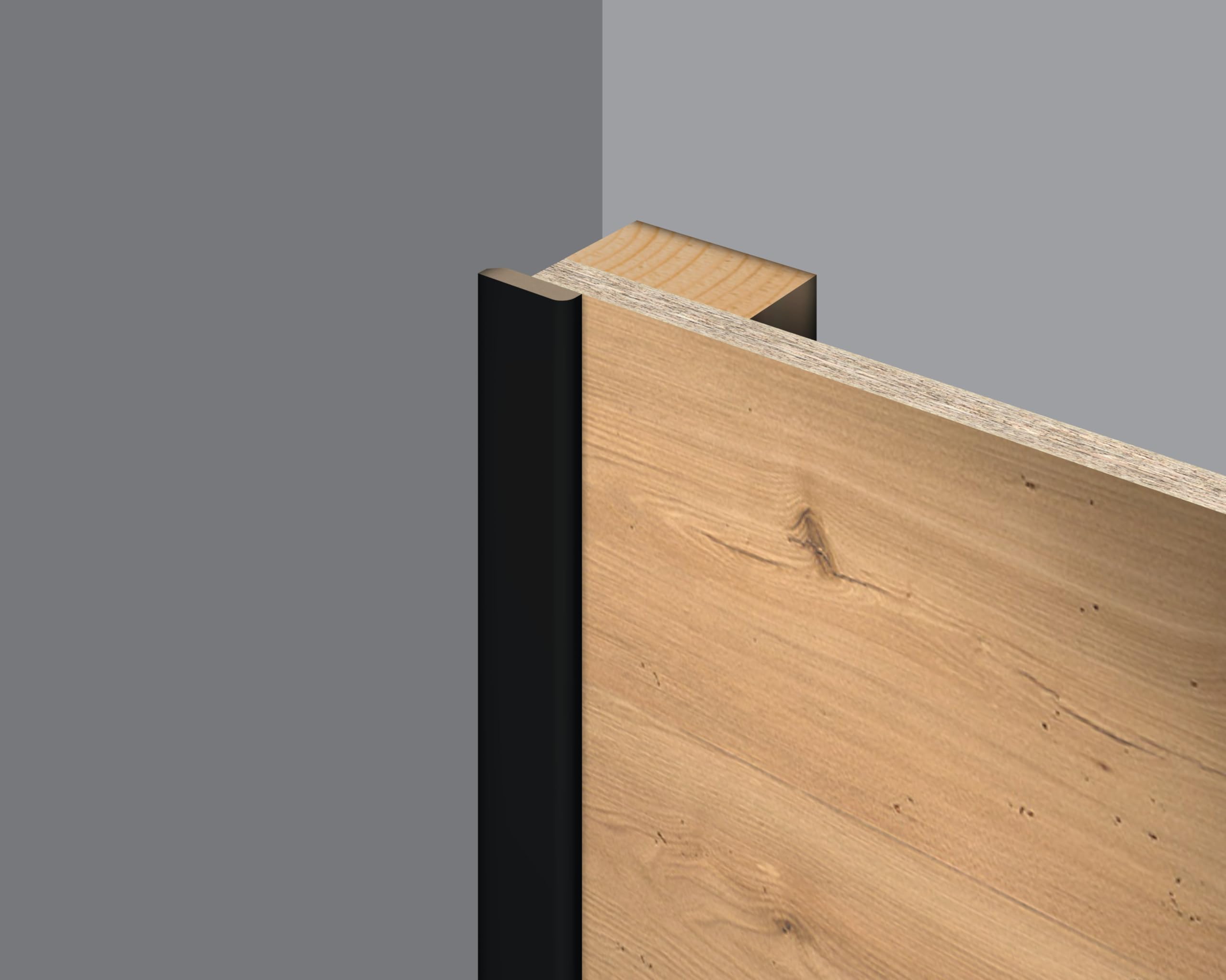 egger-decowall-al537-abdeckleiste-schwarz-2400-mm image 1