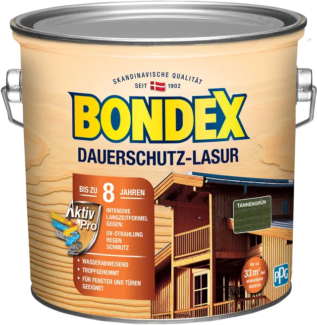 bondex-holzlasur-dauerschutz-lasur-tannengr-n-2-5-l image 1