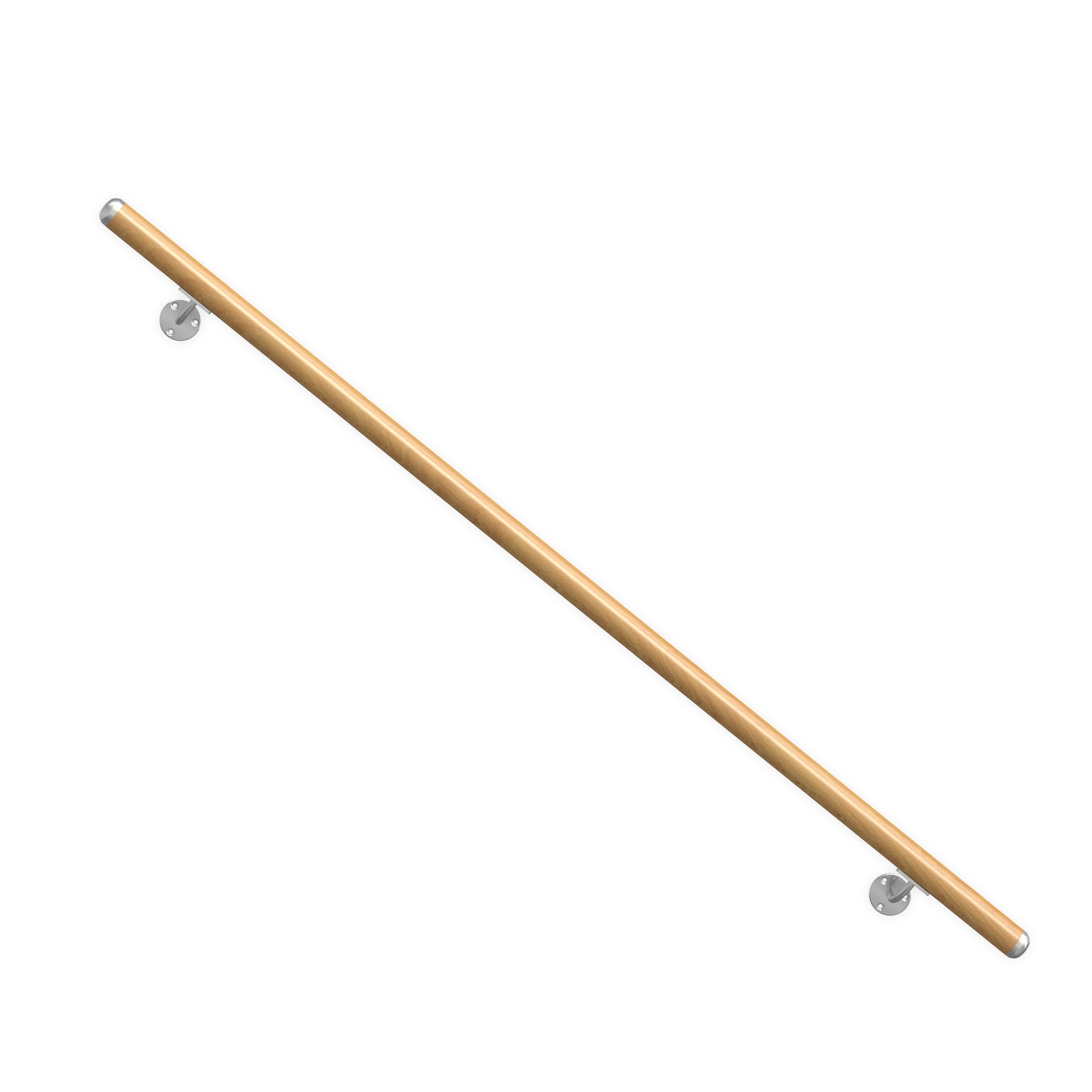 dolle-alu-fix-handlauf-eiche-lackiert-150-cm-holzhandlauf image 8
