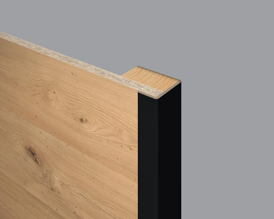 egger-decowall-wl537-winkelleiste-schwarz-240cm-90-grad image 1