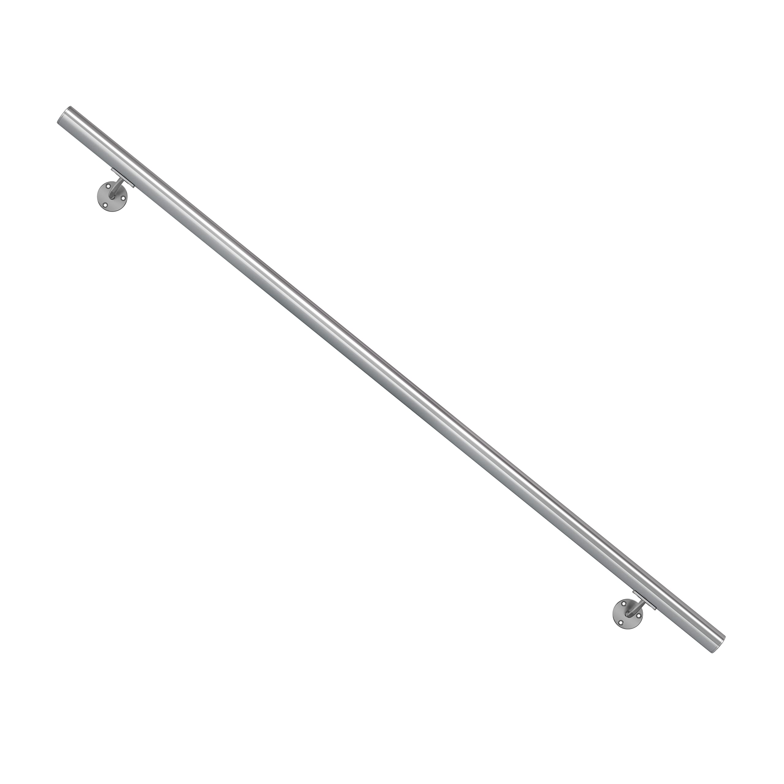 dolle-alu-fix-handlauf-aluminium-150-cm-mit-halterung image 1