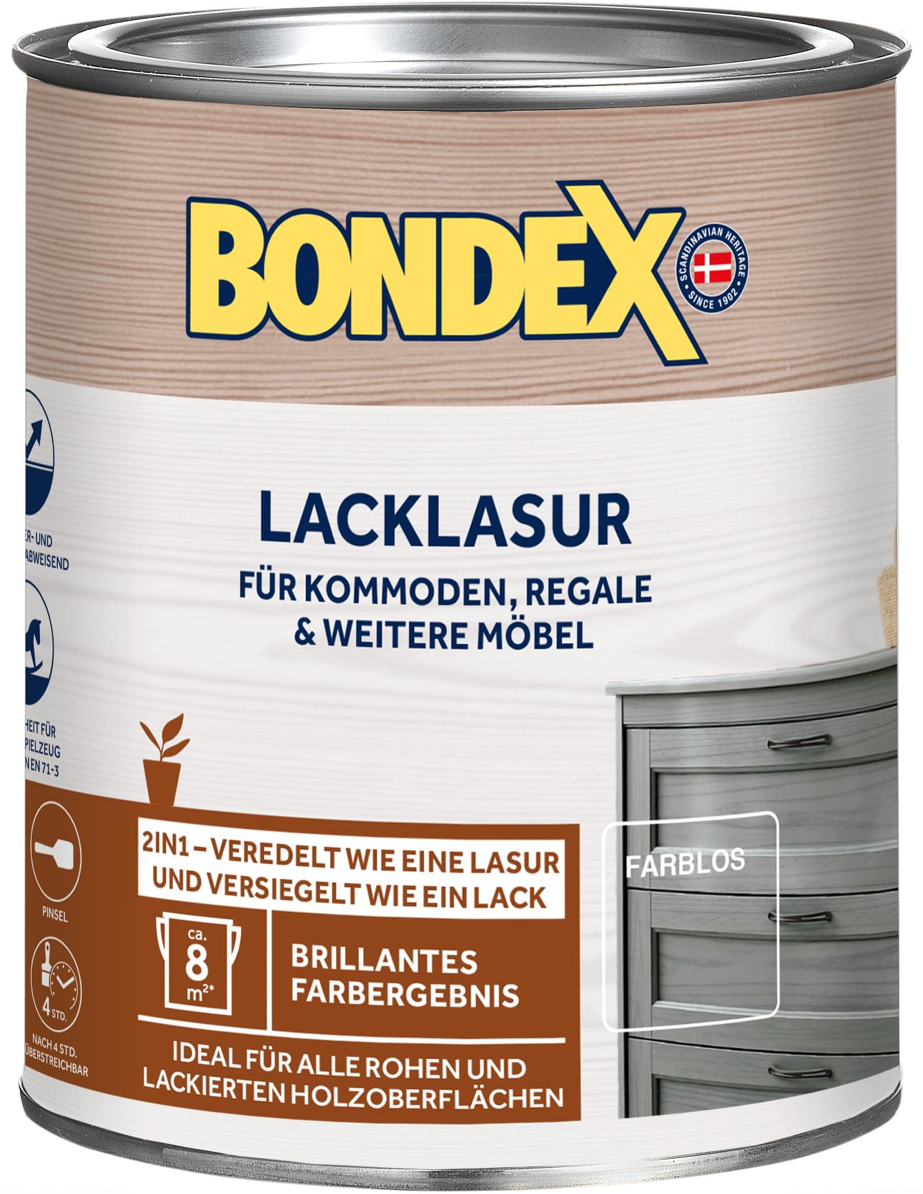 bondex-lacklasur-farblos-0-75-l-holzlack-farblos image 1