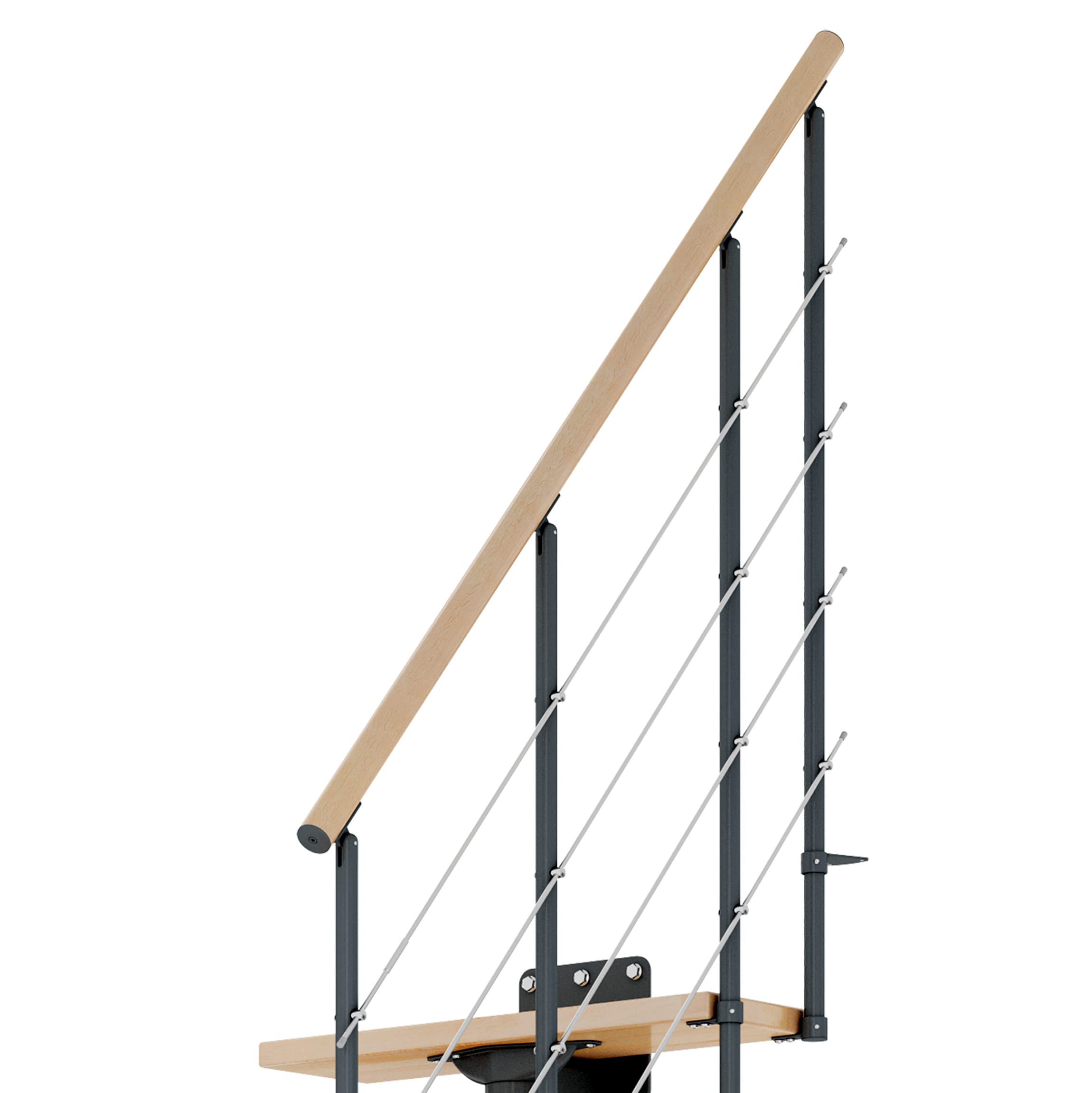 dolle-boston-1-4-gewendelt-mittelholmtreppe-anthrazit-70-cm image 4