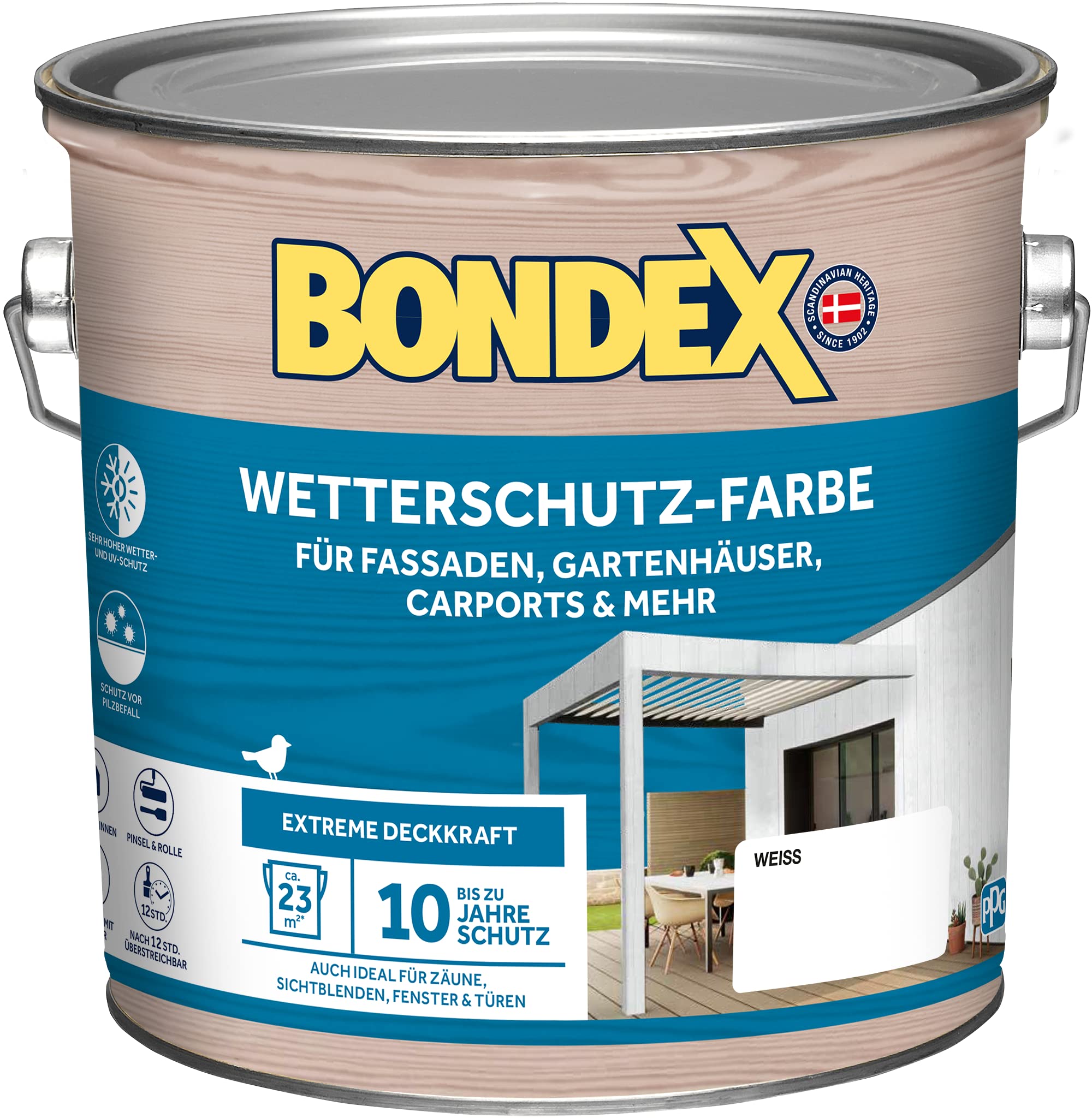 bondex-holzfarbe-wetterschutz-wei-2-5-l-seidengl-nzend image 1