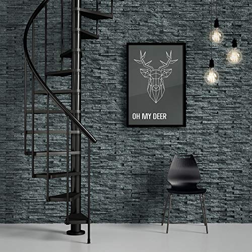 dolle-calgary-spindeltreppe-anthrazit-120-cm-wendeltreppe image 8