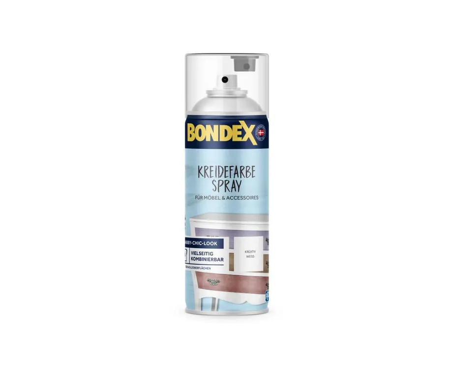 bondex-kreidefarbe-spray-kreativ-weiss-0-4-l-matt-vintage-look image 1