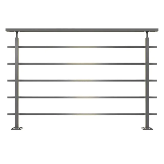 dolle-alu-fix-br-stungsgel-nder-150-cm-aufgesetzt-eckig image 1