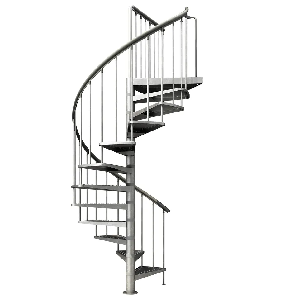 dolle-gardentop-spindeltreppe-metall-155-cm-246-282-cm-verzinkt image 1