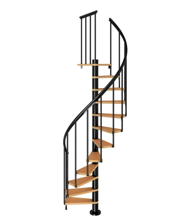 dolle-calgary-spindeltreppe-anthrazit-buche-120-cm-bausatz image 1