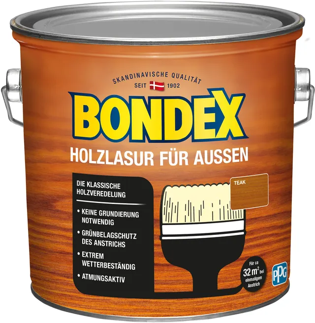 bondex-holzlasur-teak-2-5-l-lasur-seidenmatt image 1
