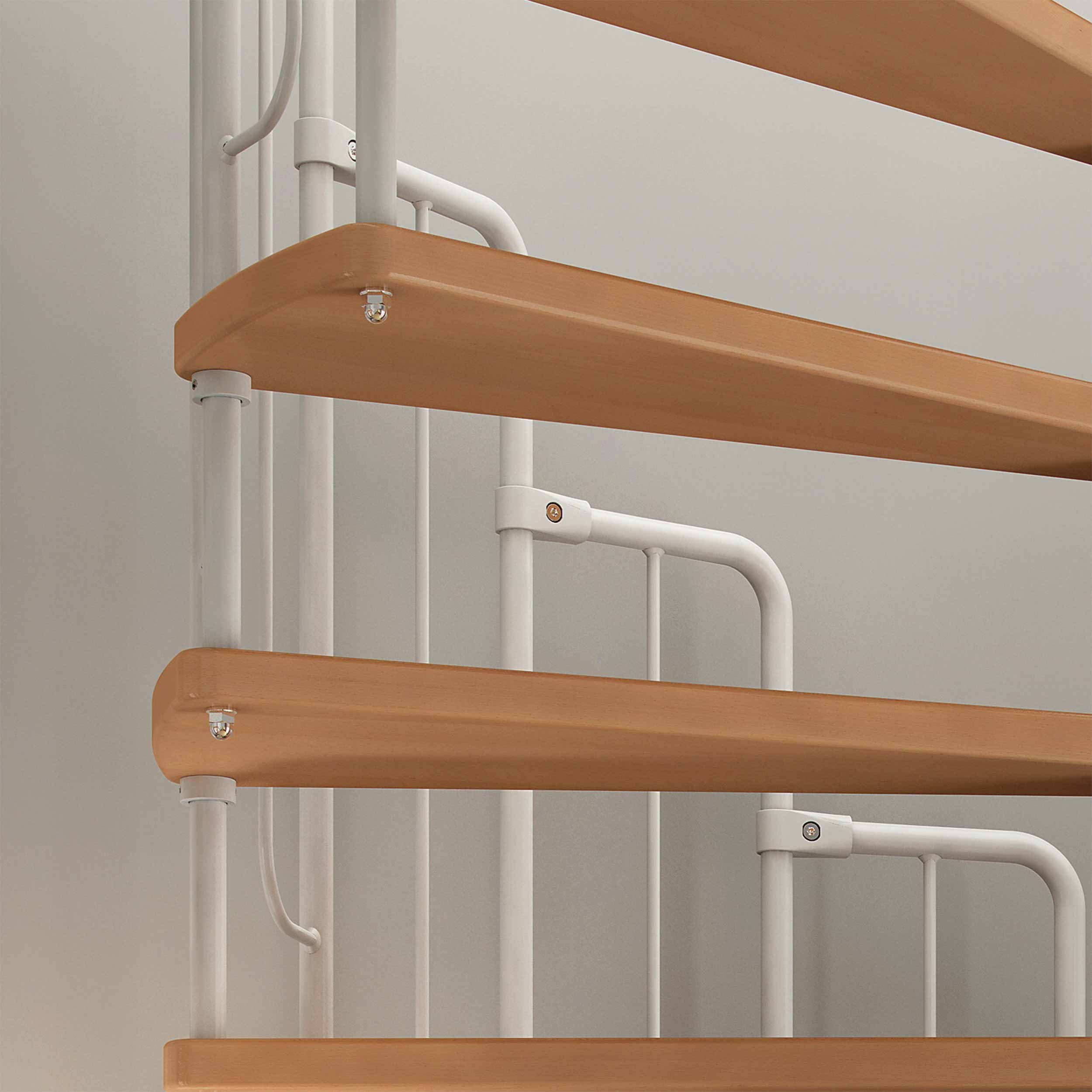 dolle-barcelona-spindeltreppe-wei-buche-138-cm-bausatz image 5