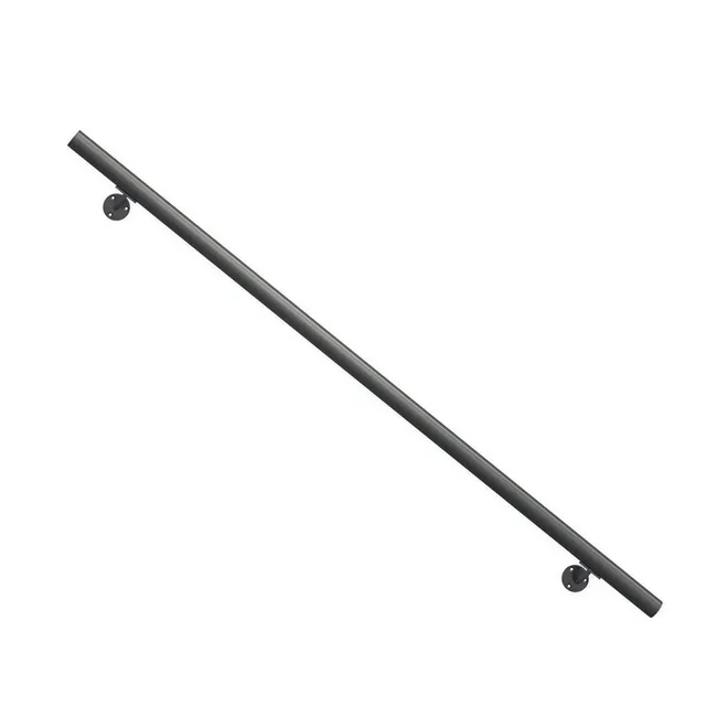 dolle-alu-fix-handlauf-aluminium-anthrazit-150-cm-set image 1