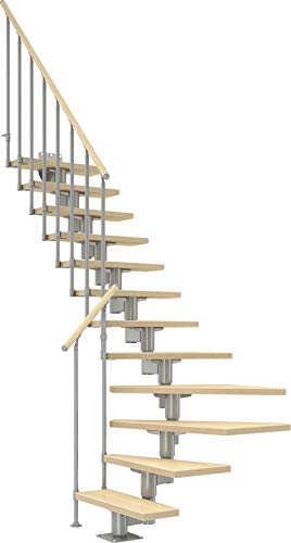 dolle-boston-raumspartreppe-birke-11-stufen-1-4-gewendelt image 6