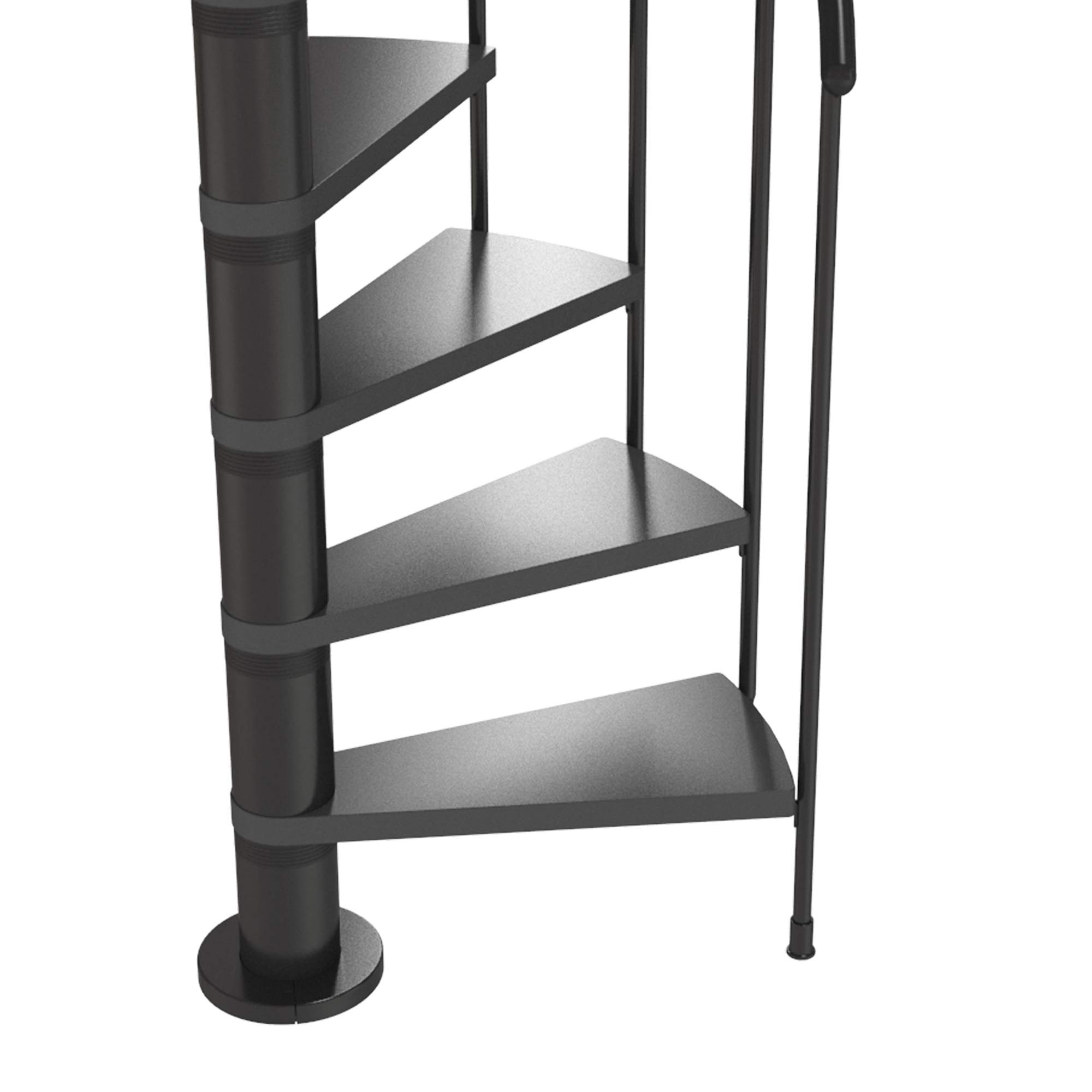 dolle-calgary-spindeltreppe-anthrazit-120-cm-wendeltreppe image 4