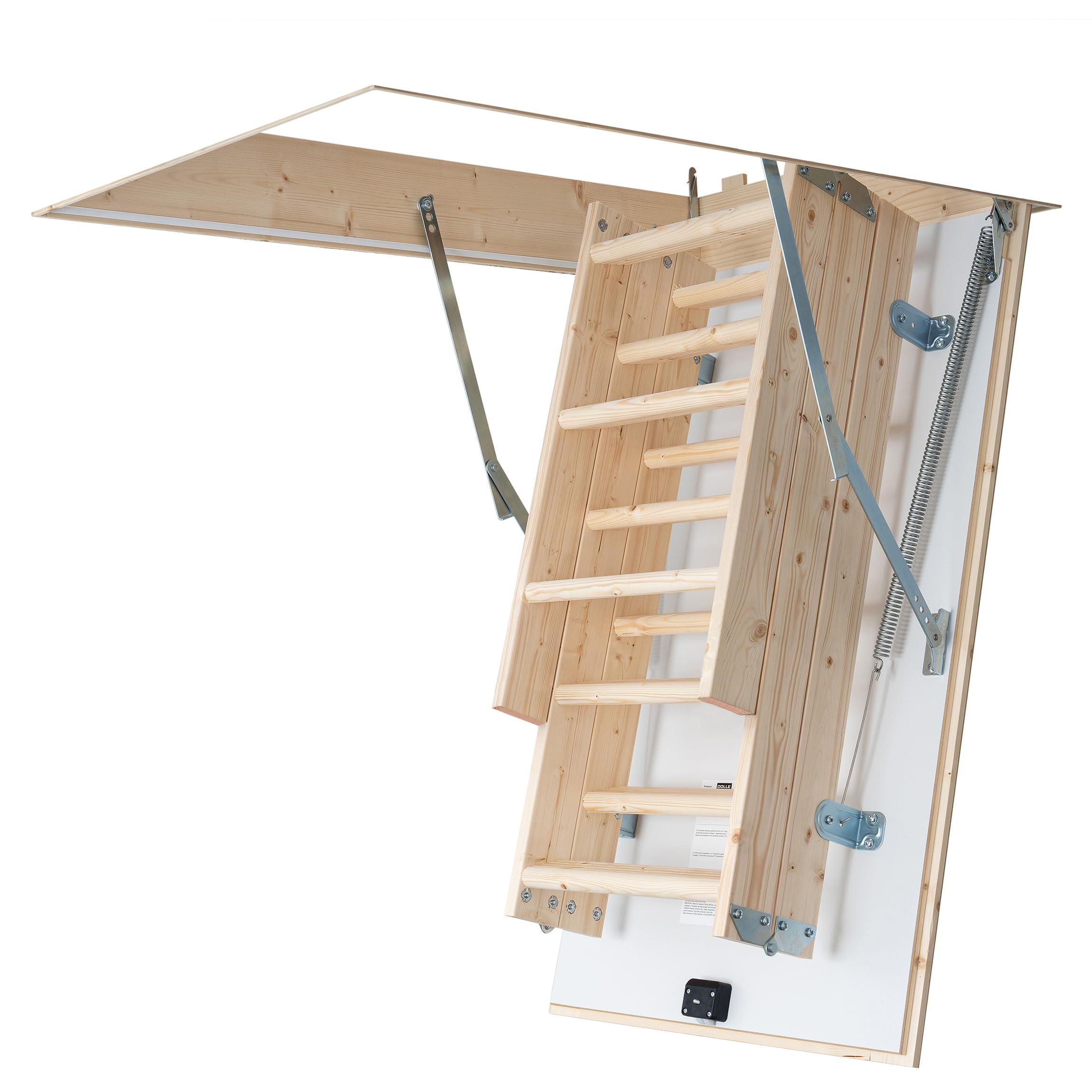 dolle-kompakt-dachbodentreppe-120x60-cm-lrh-285-cm-ged-mmt image 5