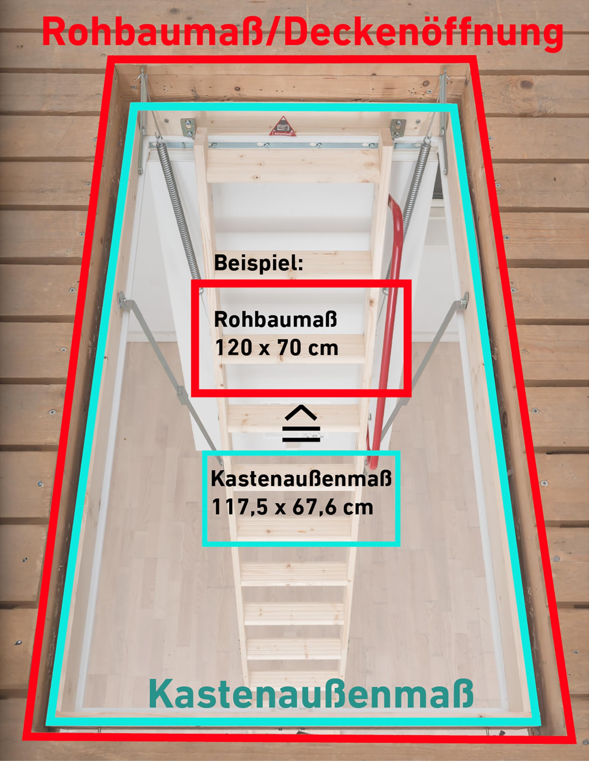 dolle-kompakt-dachbodentreppe-120x60-cm-lrh-285-cm-ged-mmt image 3