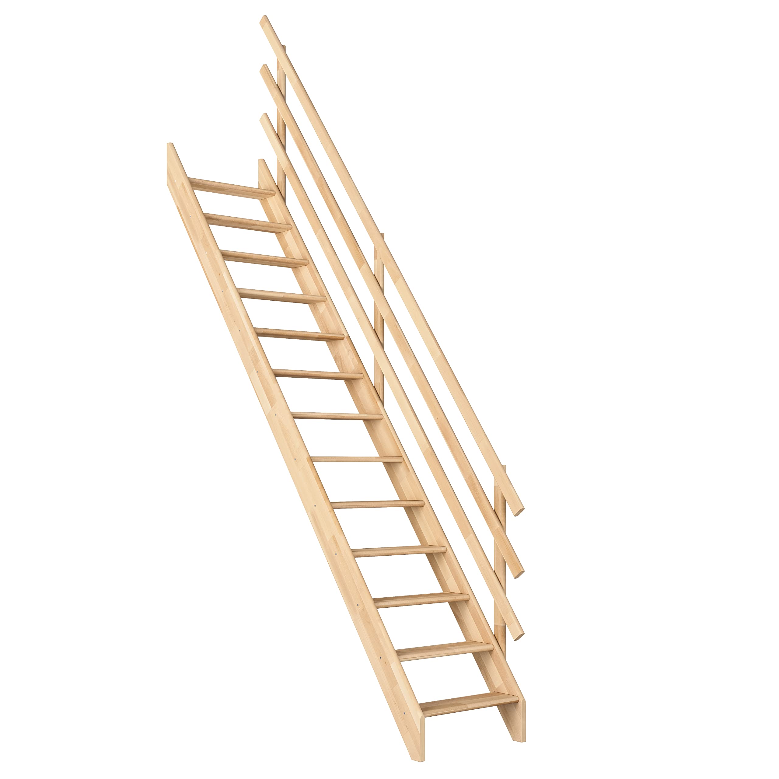 dolle-burgau-raumspartreppe-buche-57-cm-h-he-bis-289-cm-roh image 1