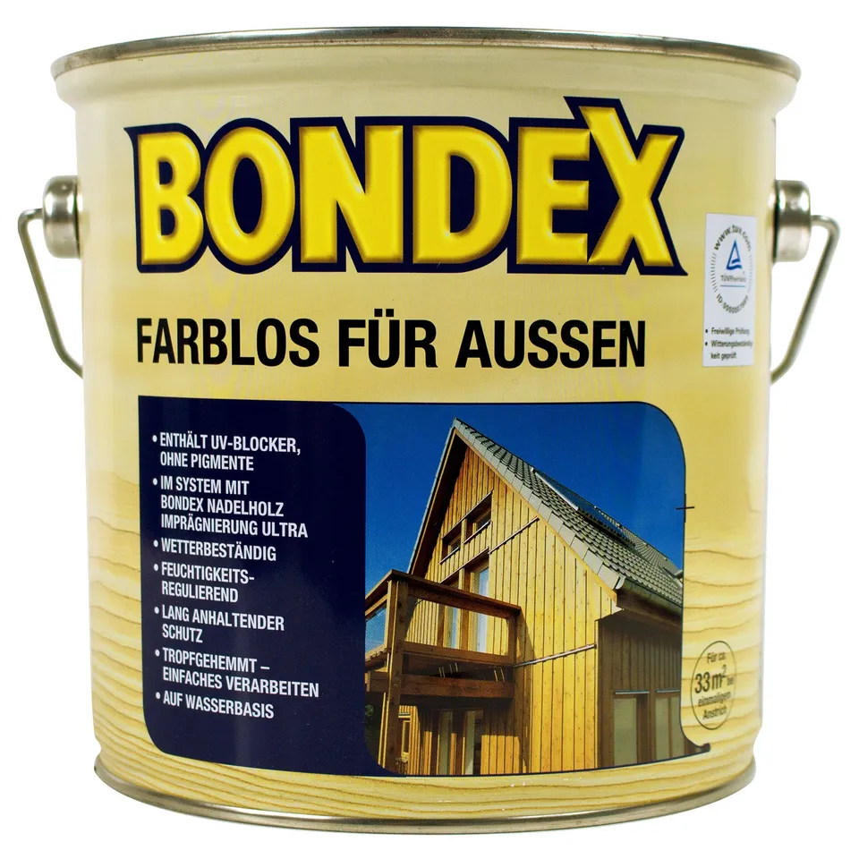 bondex-holzlasur-farblos-2-5-l-holzschutzlasur-au-en-uv-schutz image 1