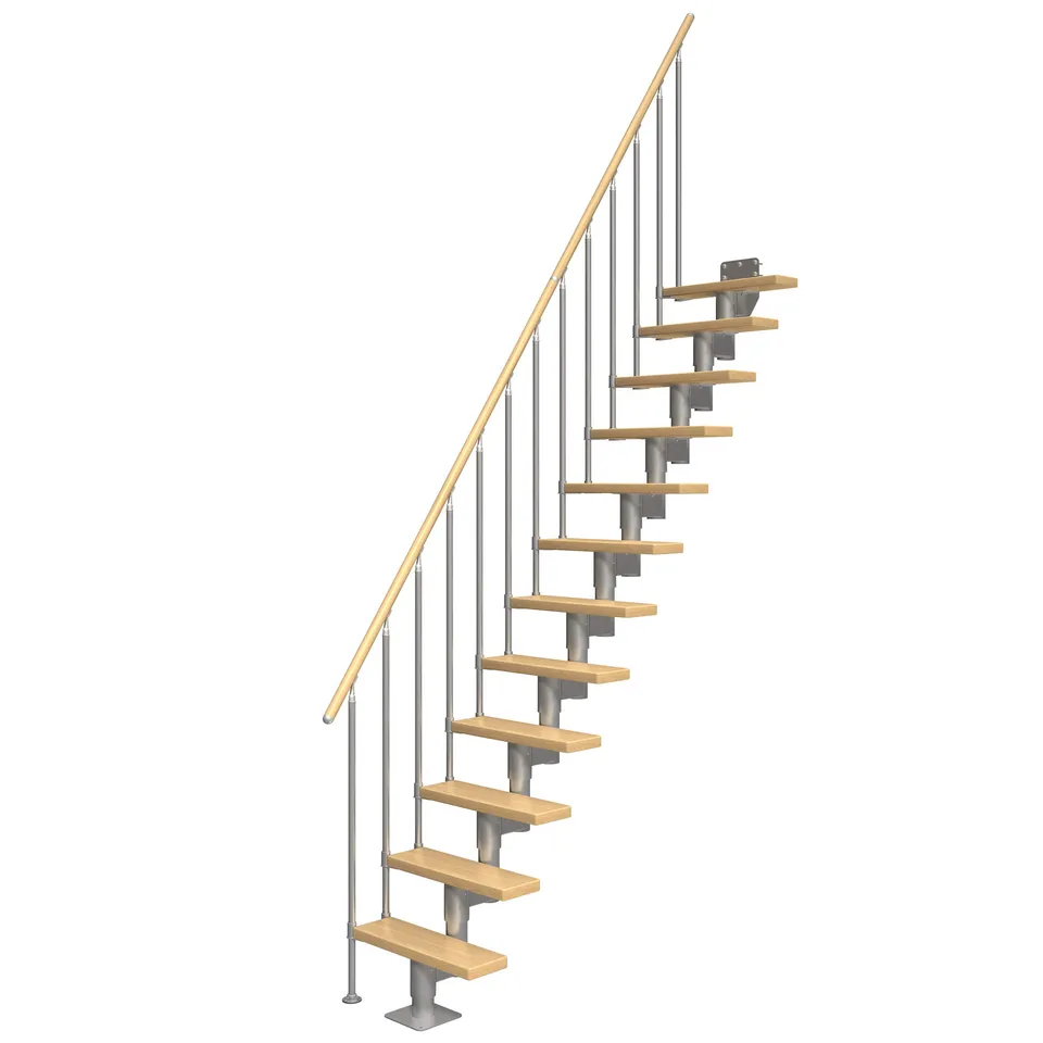 dolle-dublin-raumspartreppe-buche-75-cm-gerade-lackiert image 1